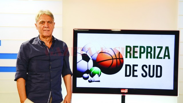 Sorin Cârţu a făcut bilanţul la Alege TV, declarându-se mulţumit de realizările alb-albaştrilor în sezonul 2014-2015 din Liga I (Foto: Alexandru Vîrtosu)