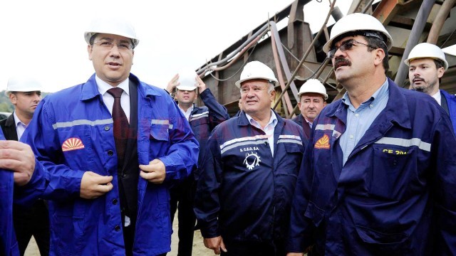 Afacerile din zona minieră a Gorjului l-au adus pe Victor Ponta în vizorul DNA (Foto: Eugen Măruţă)