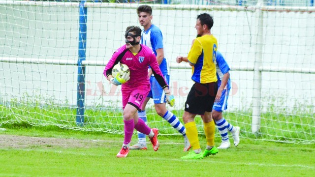 Portarul Laurențiu Popescu își va face debutul în Liga I (Foto: Alexandru Vîrtosu)