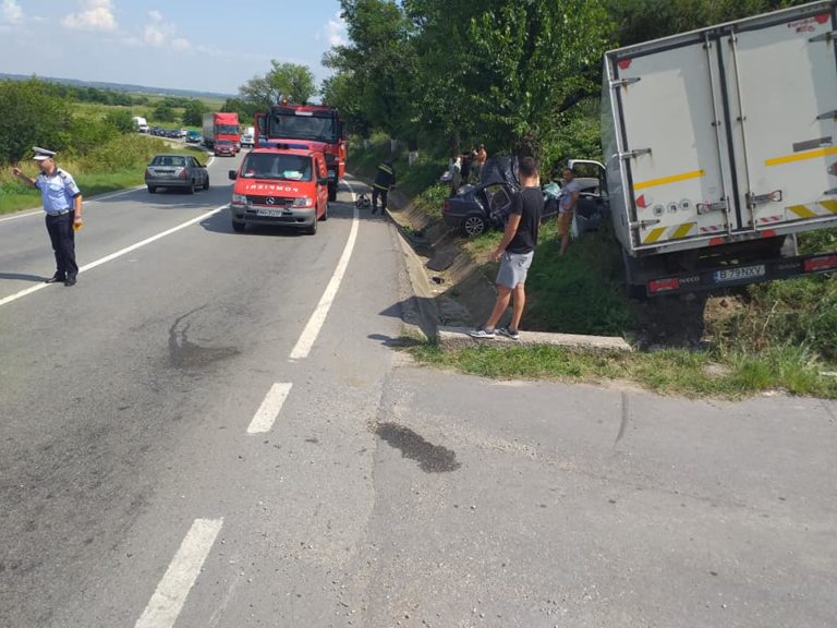 VIDEO: Accident grav în localitatea Găneasa