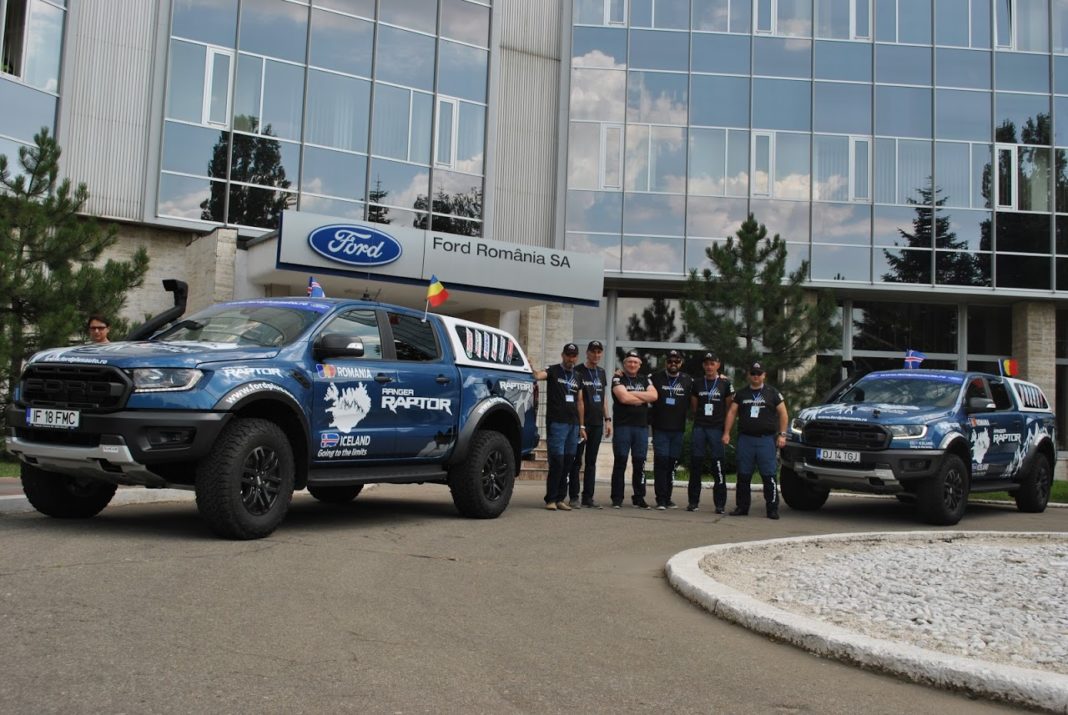 Echipa Ford Plusauto care va pleca în expediţia din Islanda