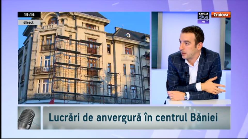 Ionuţ Pârvulescu, pe vremea când reprezenta Primăria Craiova