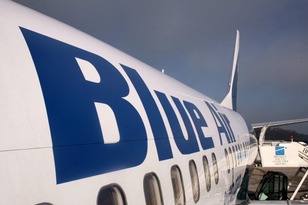 Compania Blue Air va fi preluată de statul român