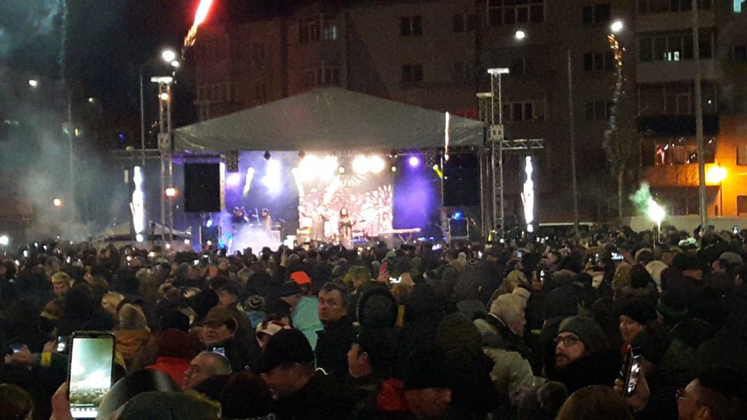 Spectacolul de Revelion și focul de artificii, în noul parc al Slatinei