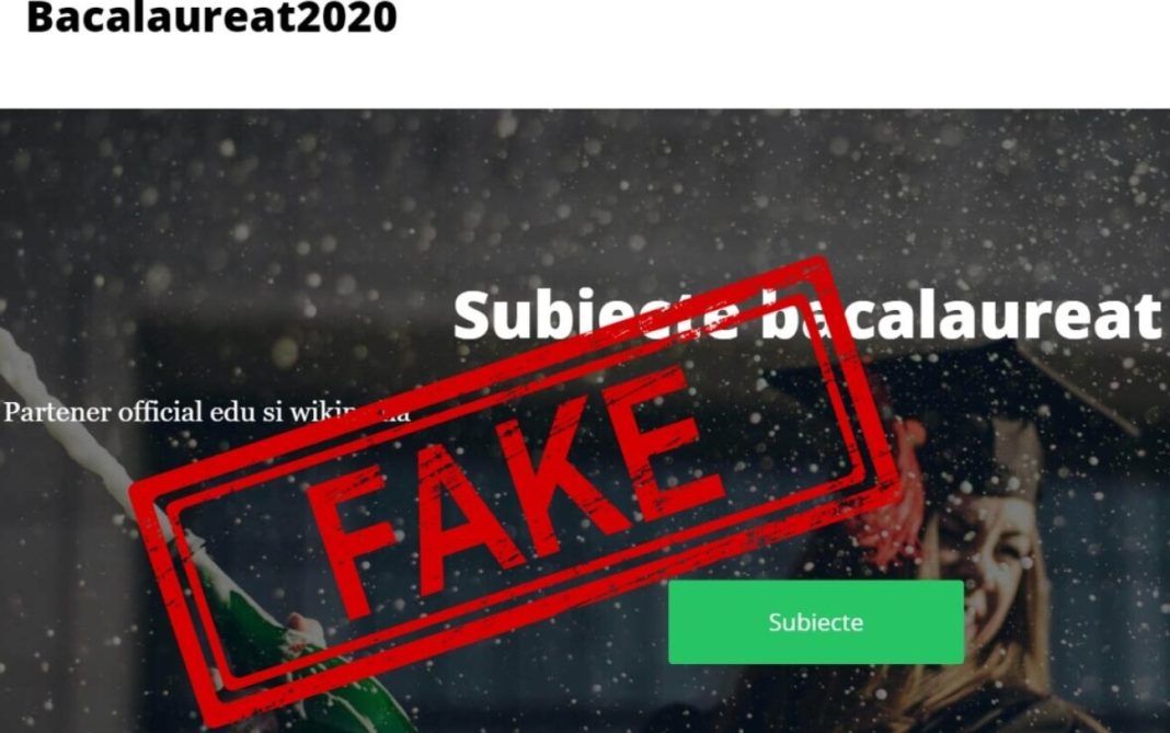 Subiecte false la Bacalaureat, vândute pe internet