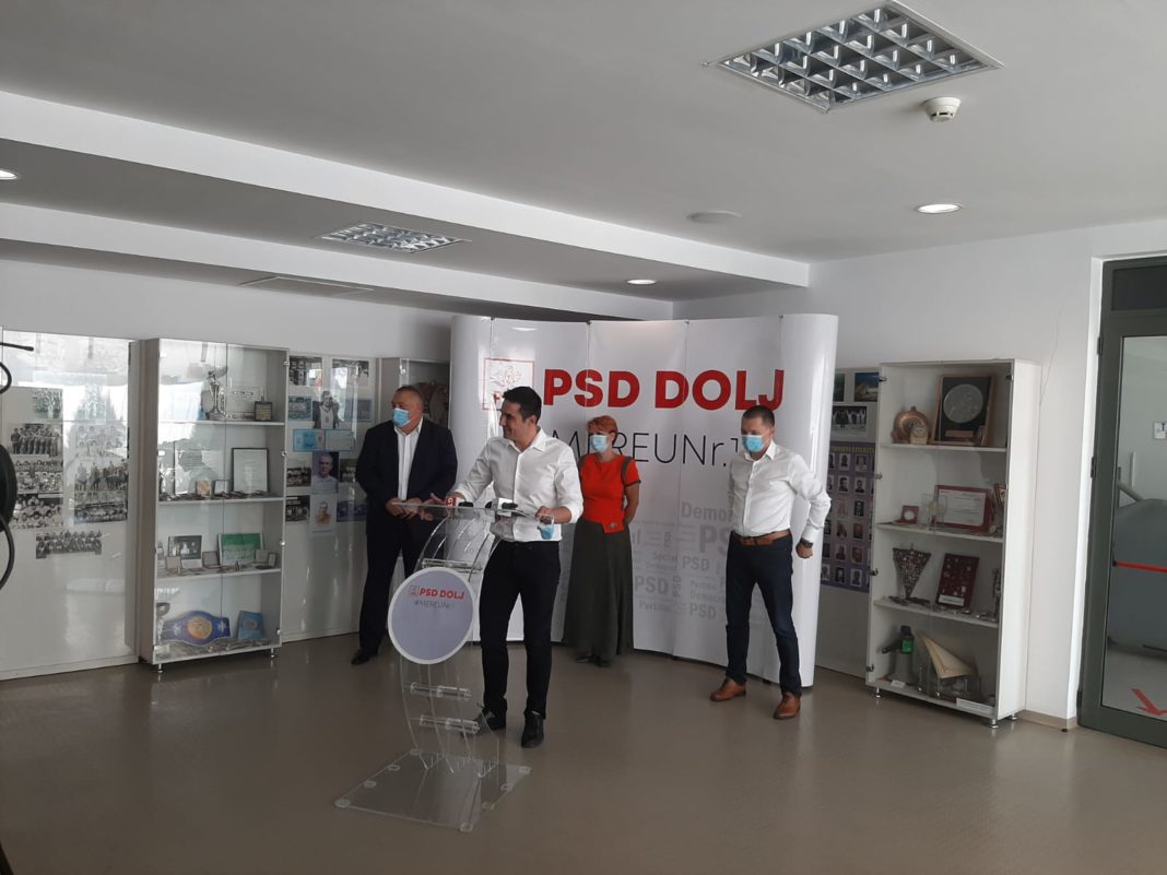 Cosmin Vasile va fi candidatul PSD la funcția de președinte al CJ Dolj