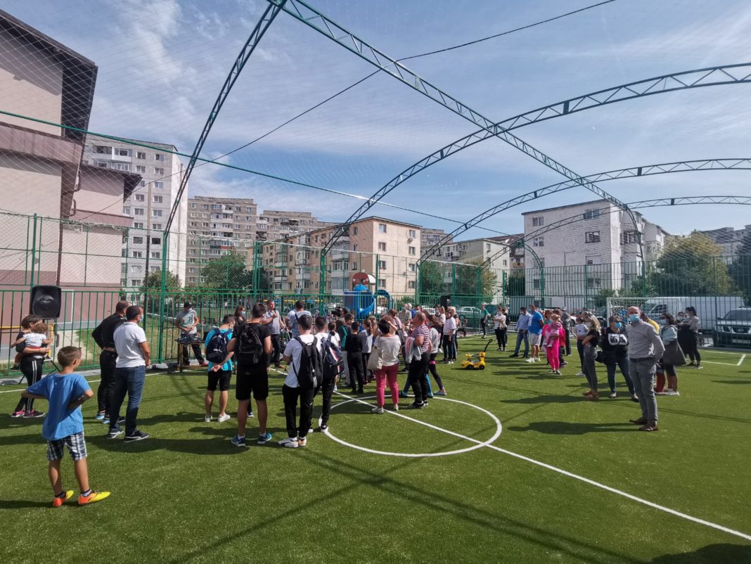 Accesul este gratuit pe cea mai nouă facilitate sportivă a oraşului