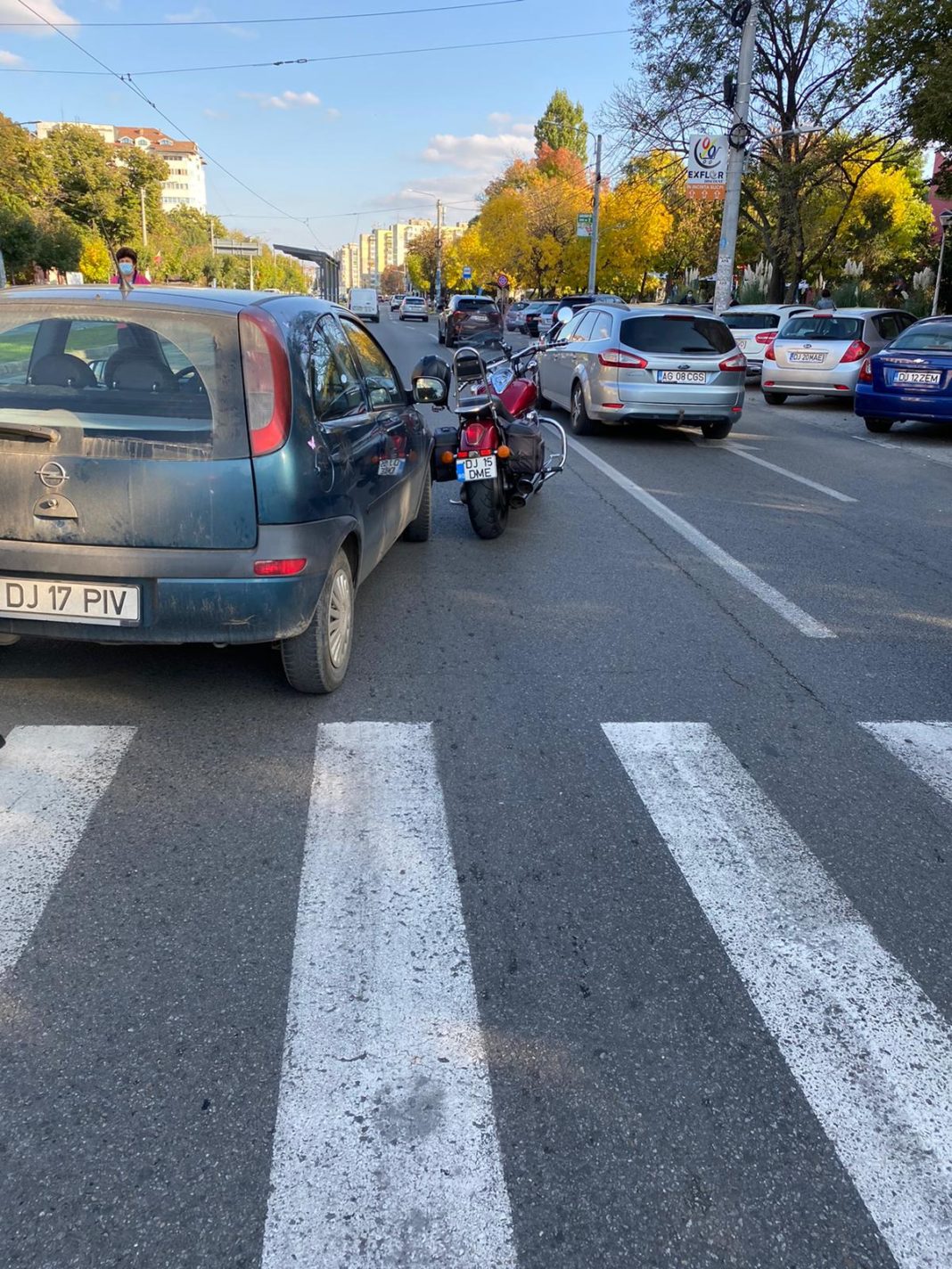 Accidentul a fost în zona intersecției dintre Petre Ispirescu și Calea București