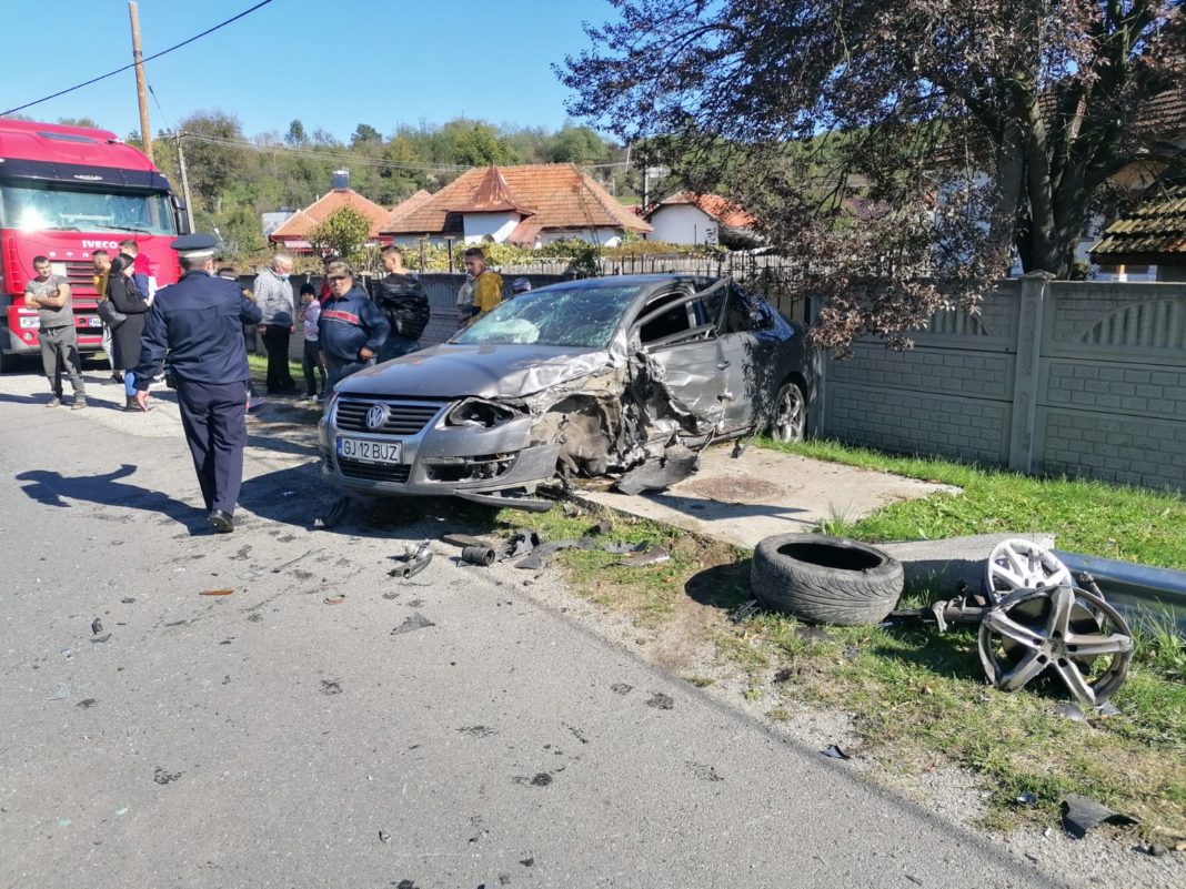 Gorj: Accident rutier cu două victime la Motru