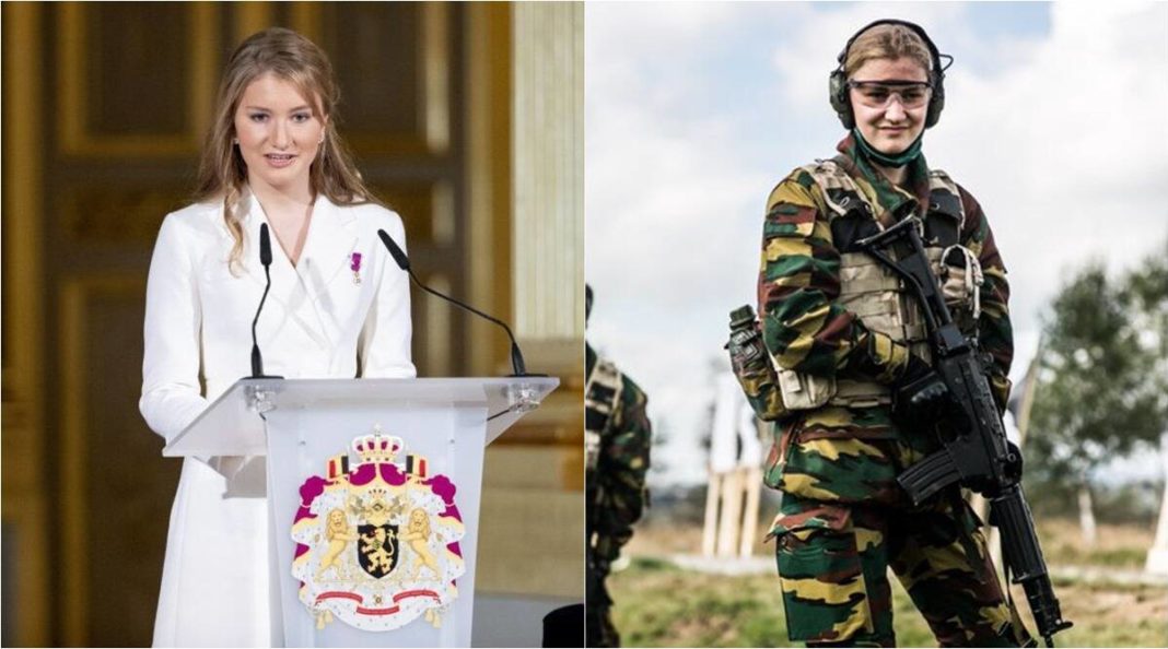 Prințesa Elisabeta a Belgiei, prima femeie din familia regală care studiază la Academia Militară