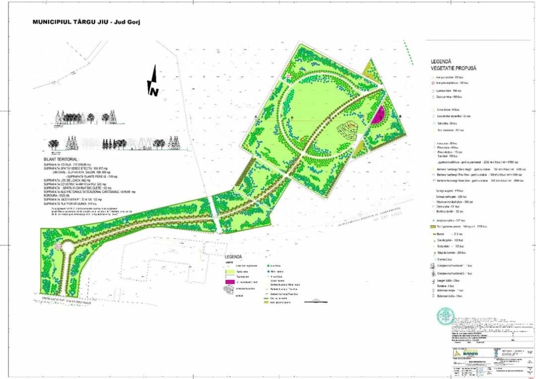 Parcul se va întinde pe 12 hectare