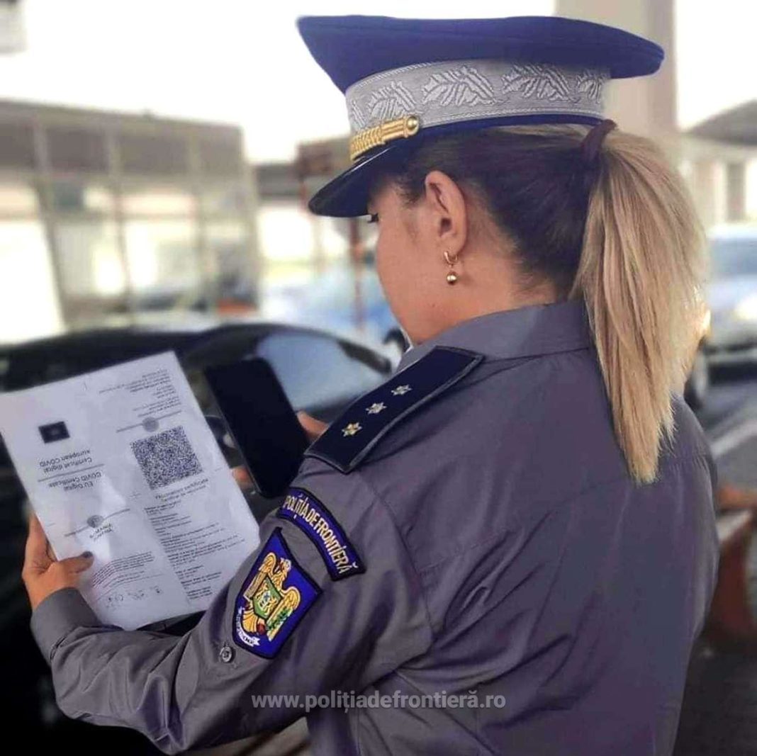 Polițiștii de frontieră din Giurgiu au descoperit falsul