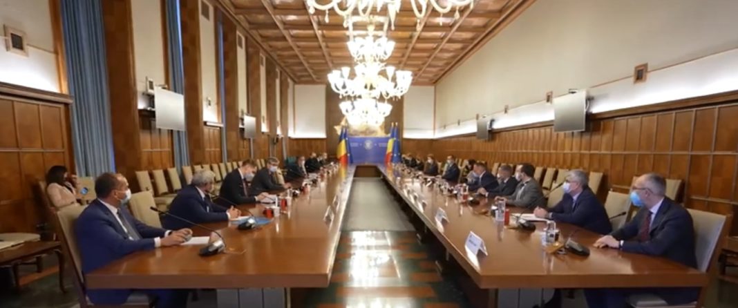 Întrevederea premierului Nicolae-Ionel Ciucă cu reprezentanții Asociației Române a Băncilor