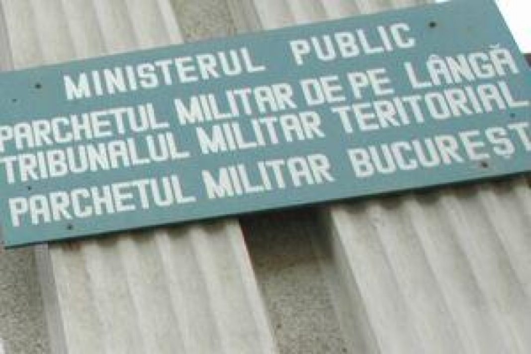 Tribunalul Militar Bucureşti a dispus arestarea preventivă pe o durată de 30 zile a bărbatului