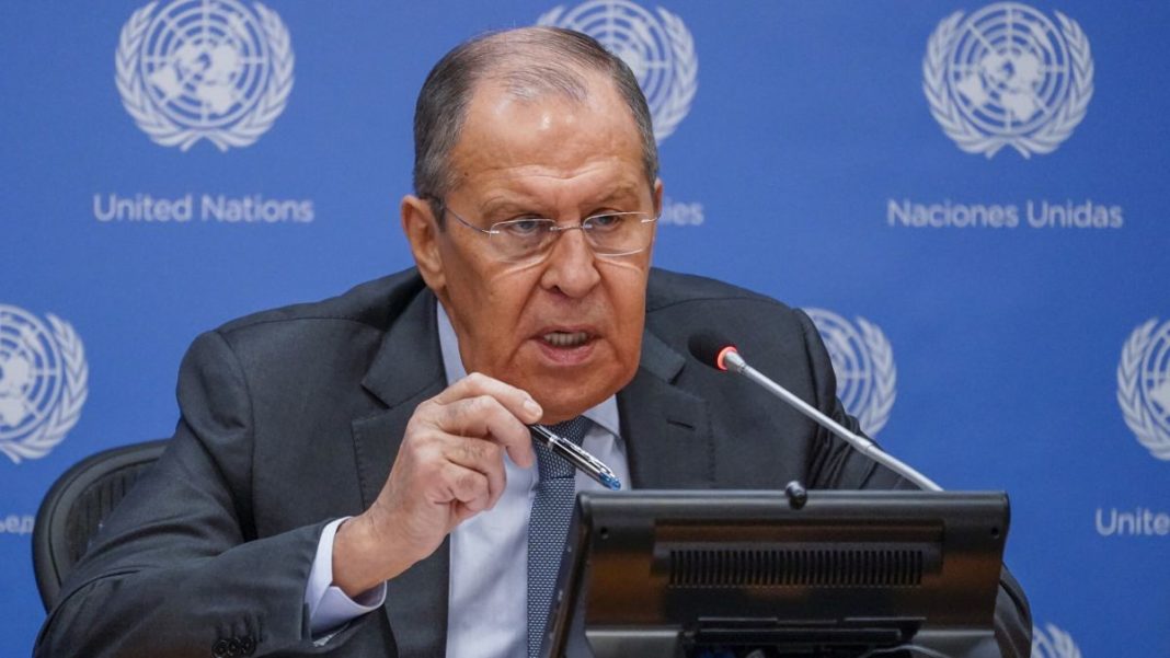 Ministrul de Externe al Rusiei, Serghei Lavrov, a amenințat din nou țările occidentale