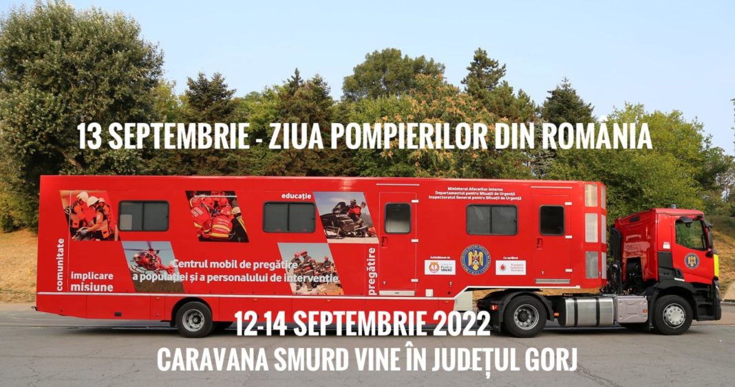 Caravana SMURD vine în județul Gorj