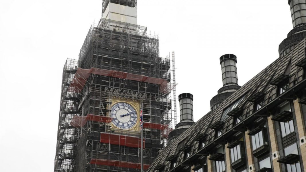 După cinci ani de reparații, Big Ben va răsuna din nou de duminică