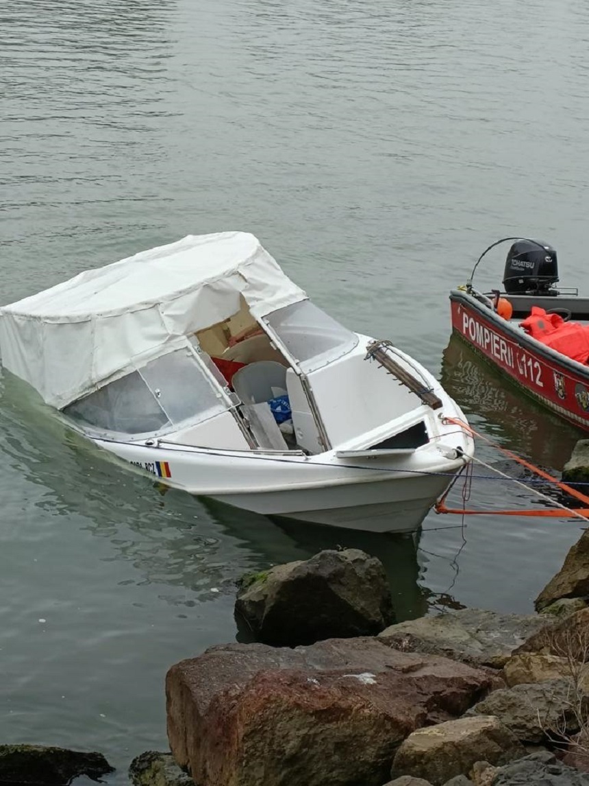 Accident naval pe braţul Sulina