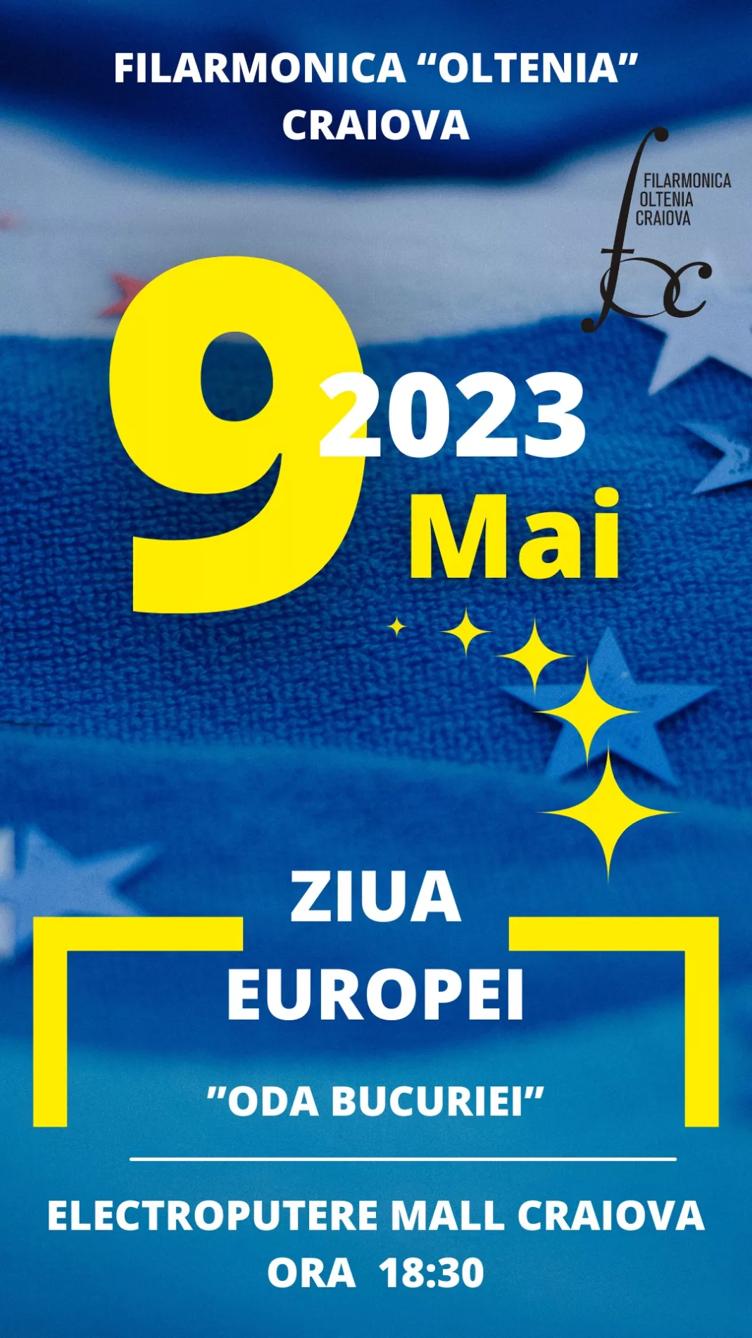 De Ziua Europei, ”Oda bucuriei” la Filarmonica ”Oltenia” Craiova