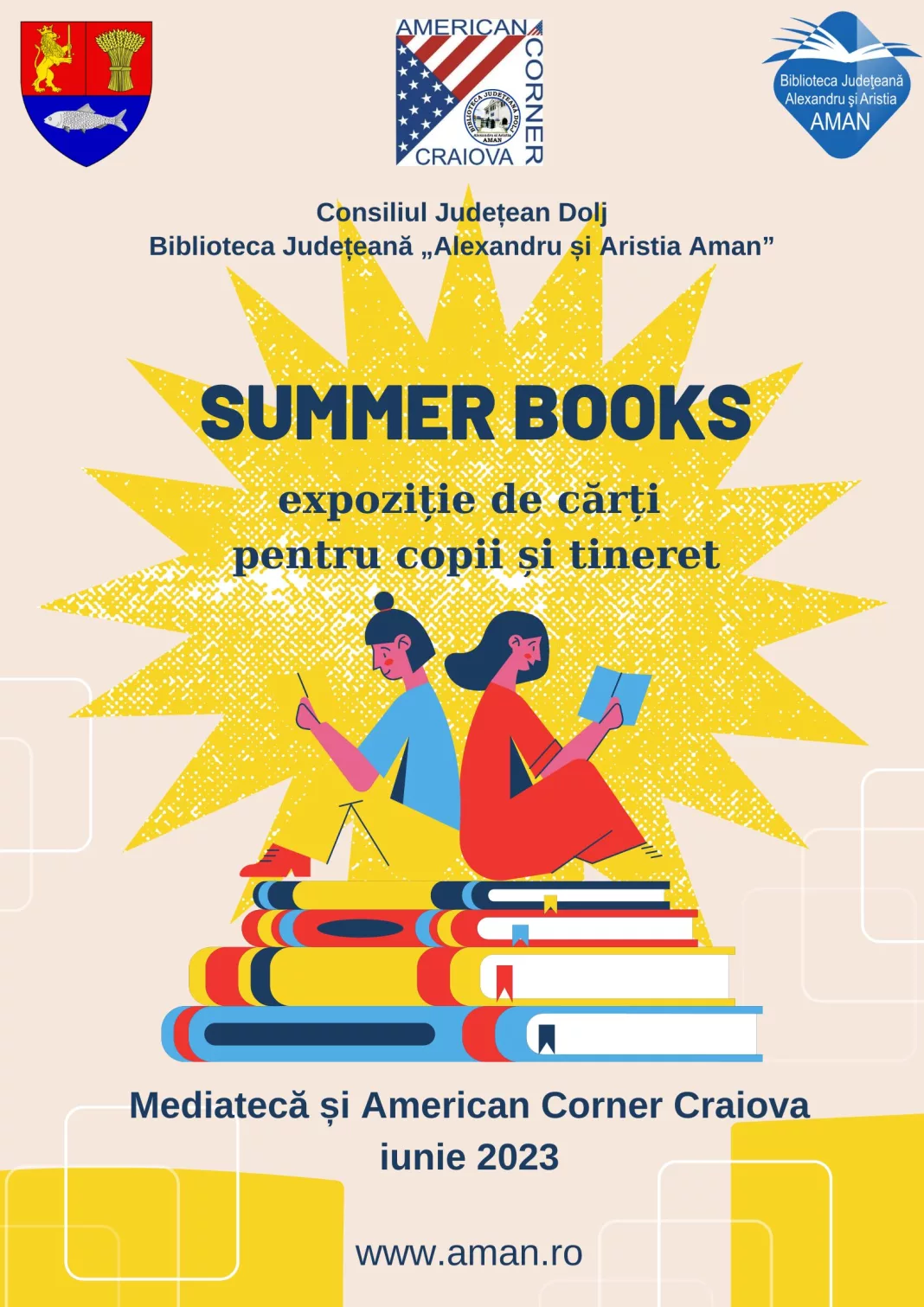 Expoziția de cărți pentru copii și tineret intitulată „Summer Books” la Craiova