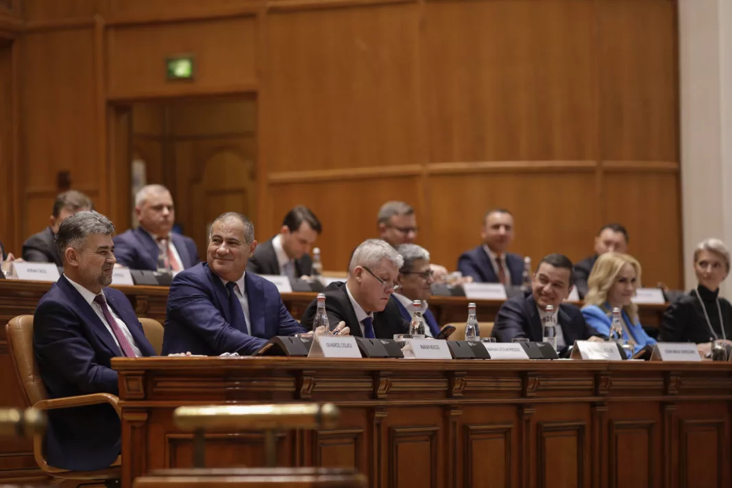 Guvernul Ciolacu, votat în Parlament