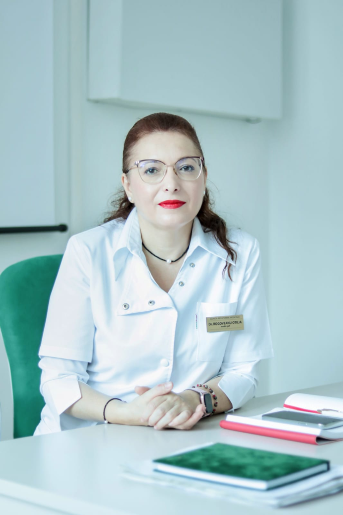 Prof. Univ. Dr. Otilia Rogoveanu,  medic șef clinică Medicină Fizică și Reabilitare Medicală