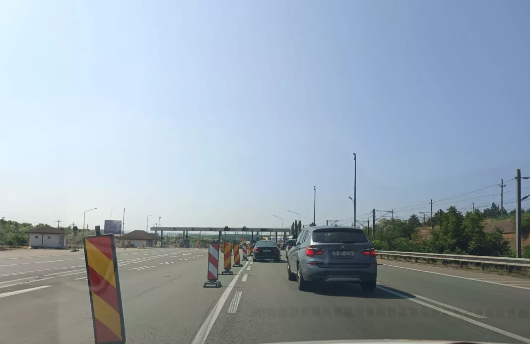 Circulaţie îngreunată pe A1 Bucureşti - Piteşti