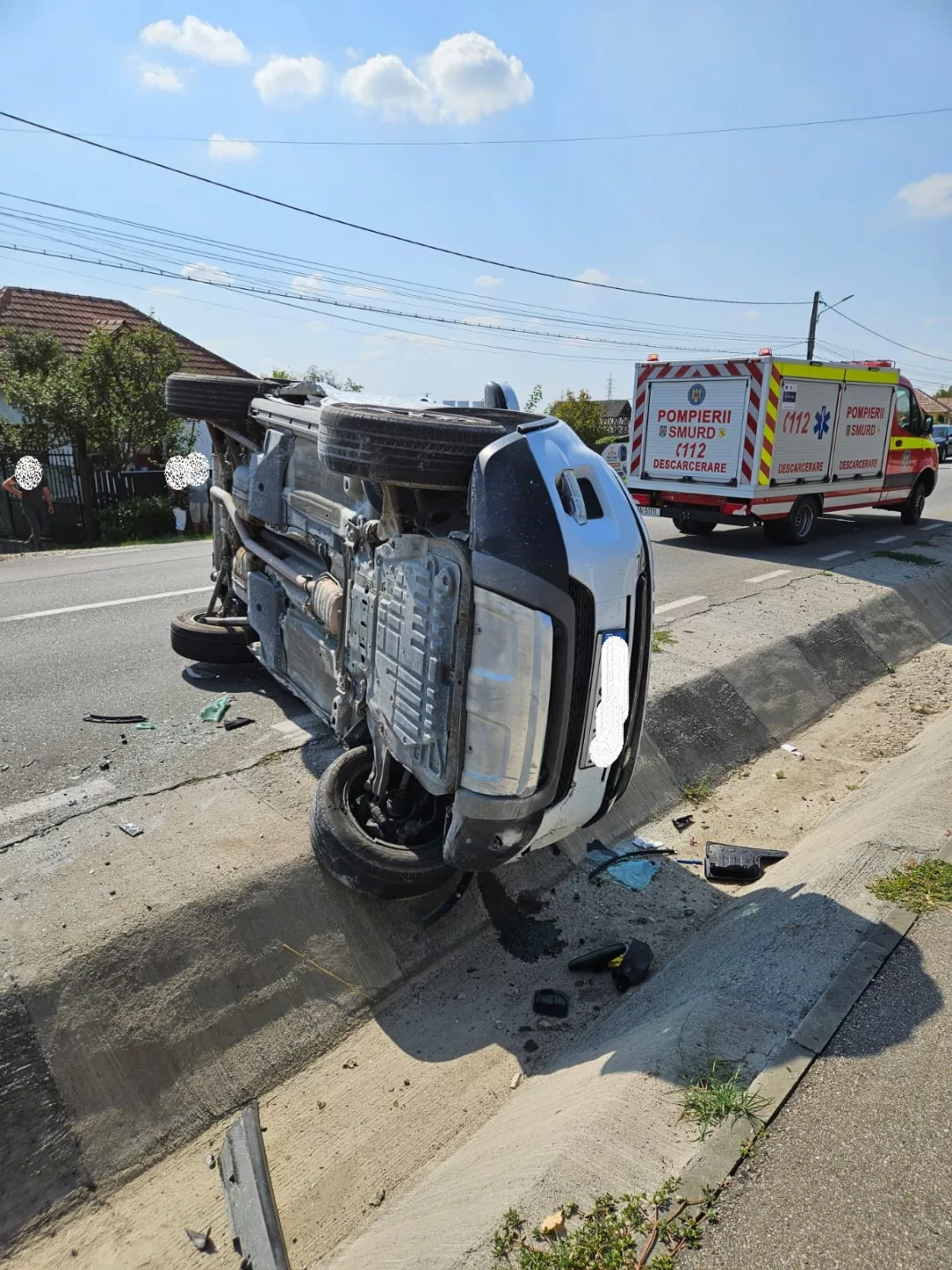 Şoferiţă, rănită într-un accident în Râmnicu Vâlcea