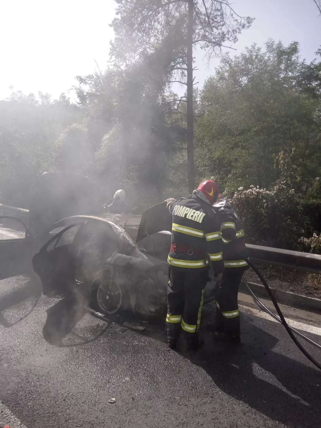 Din mașină nu a rămas mai nimic