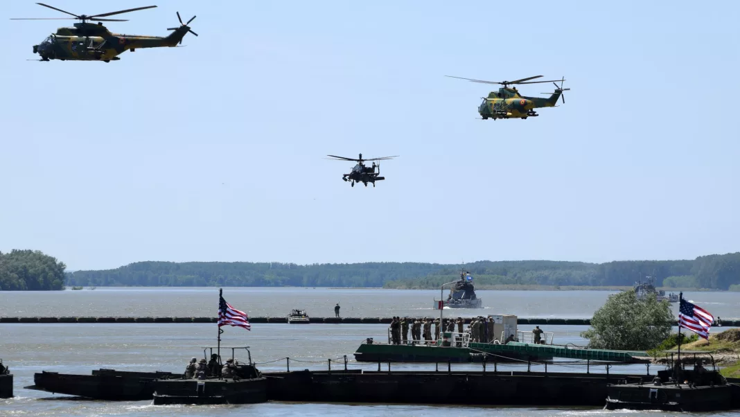 Forţele Navale Române şi cele ale SUA, exerciţiu comun în Marea Neagră şi Delta Dunării