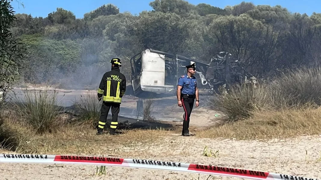 Un copil român a murit în explozia unui camper, pe o plajă din Sardinia