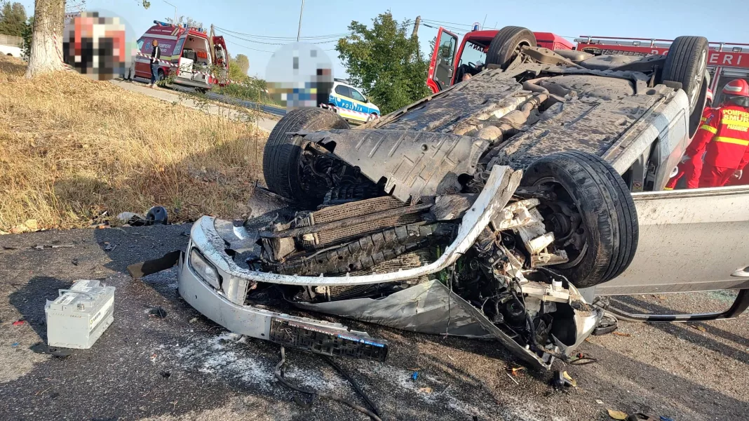 Un şofer a murit în drum spre o înmormântare