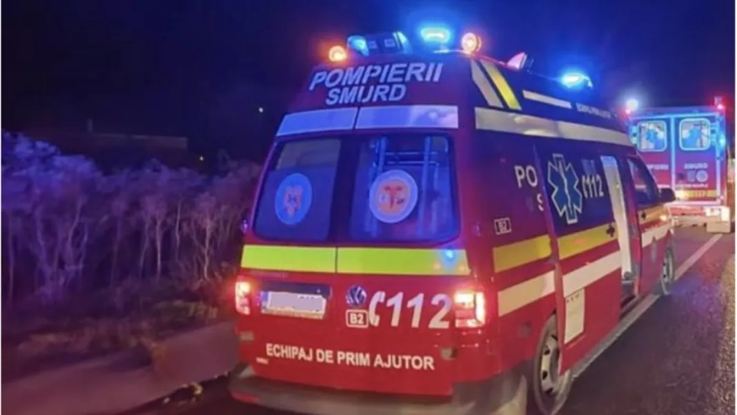 Trei minore au fost transportate la spital după ce au fost accidentate pe o trecere de pietoni