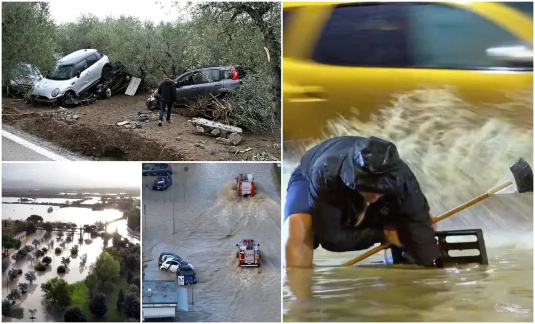 Cinci morţi în urma inundaţiilor catastrofale din Toscana