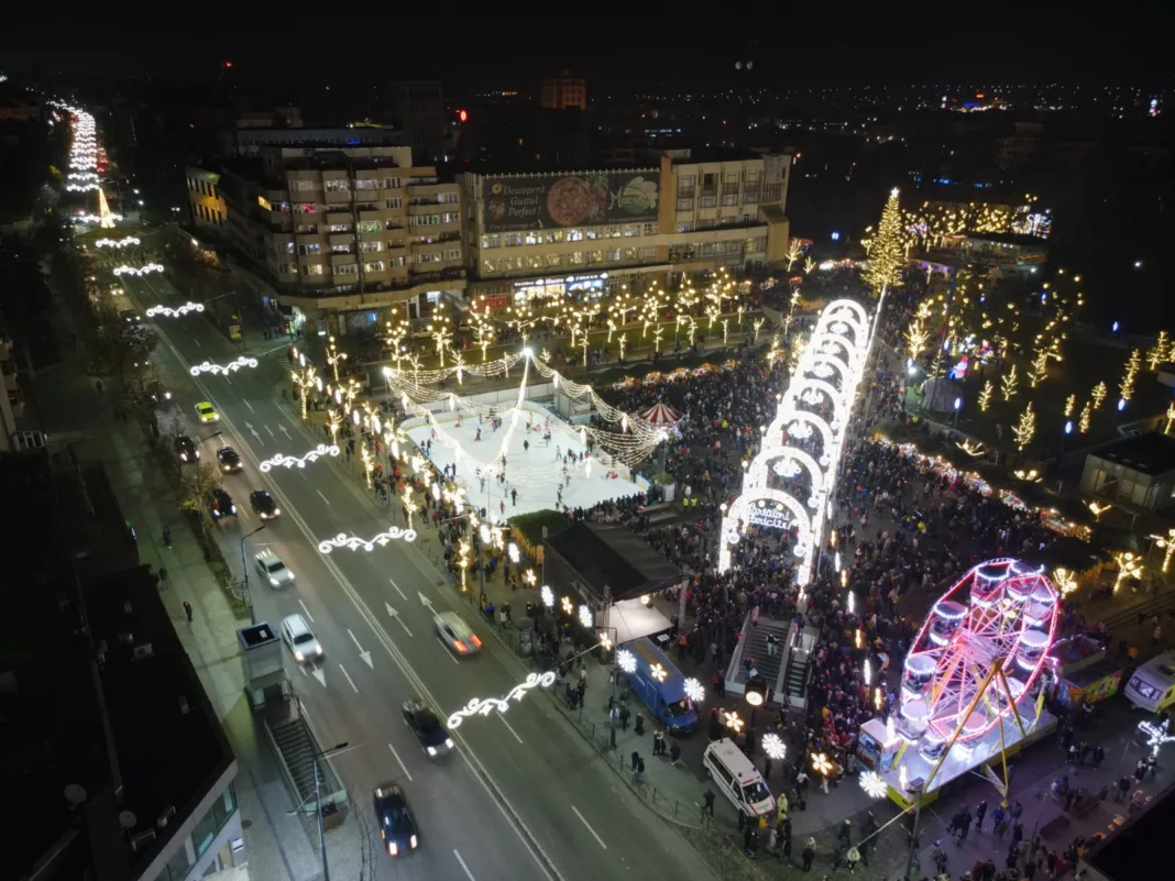 Decembrie Magic continuă în Scuarul Mircea cel Bătrân