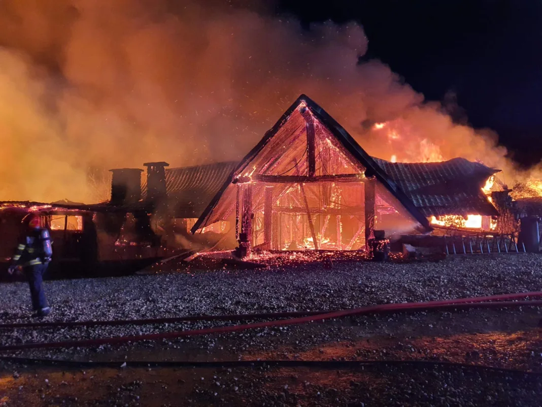 Incendiul de la Ferma Dacilor