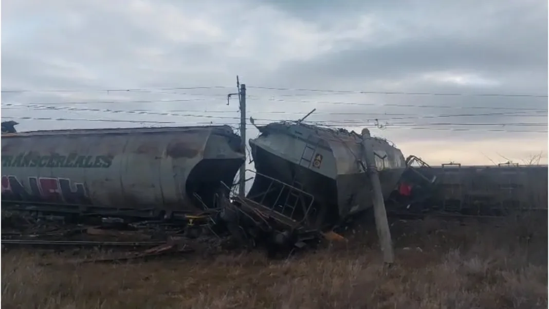 Traficul feroviar a fost reluat între Craiova şi Caracal după deraierea unui tren de marfă