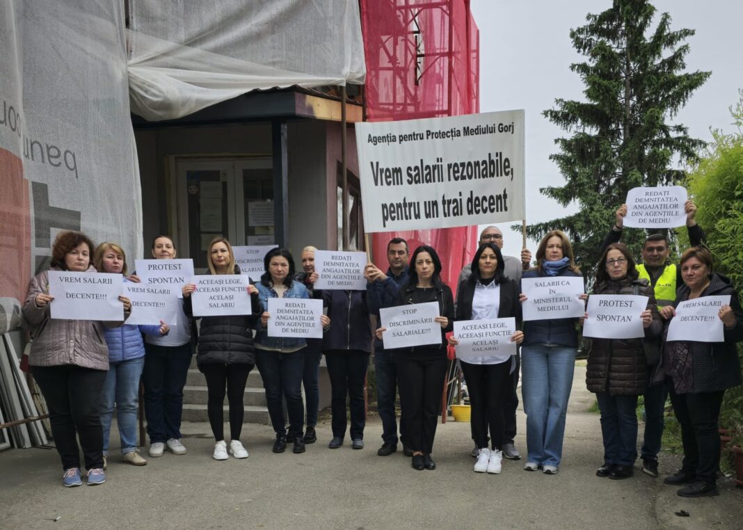 A doua zi de proteste la APM Gorj