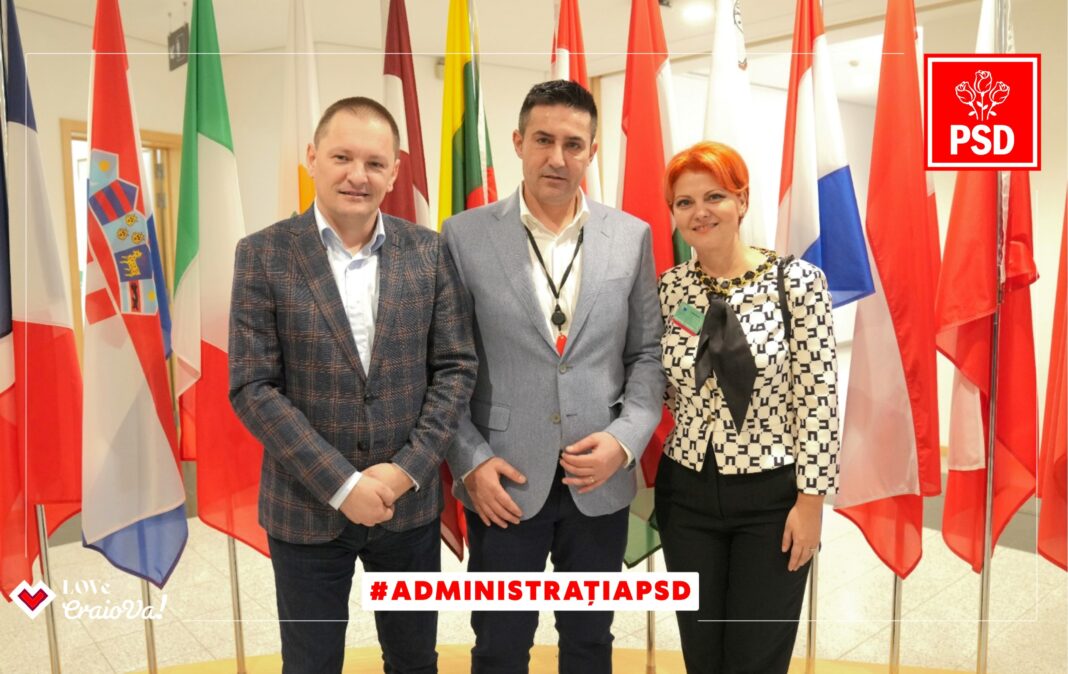 Lia Olguța Vasilescu și Cosmin Vasile își continuă marile proiecte pentru dezvoltarea Craiovei și a județului Dolj