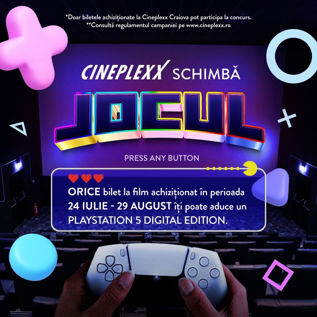 Cineplexx schimbă jocul!