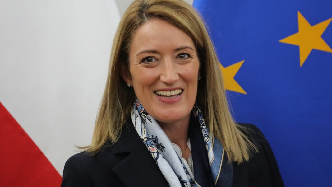 Roberta Metsola, aleasă preşedintă a Parlamentului European