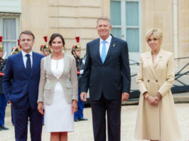 Klaus și Carmen Iohannis au participat la recepția oferită de președintele Franței înainte de începerea Olimpiadei