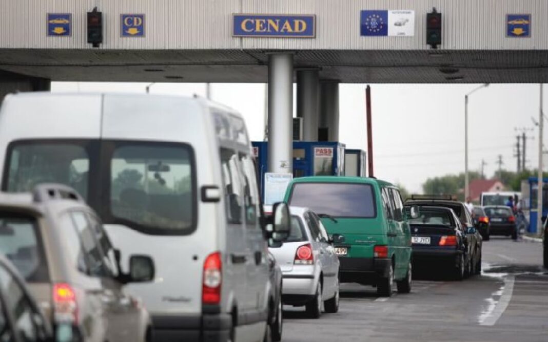 Trafic blocat în Vama Cenad din cauza unui accident rutier pe partea ungară