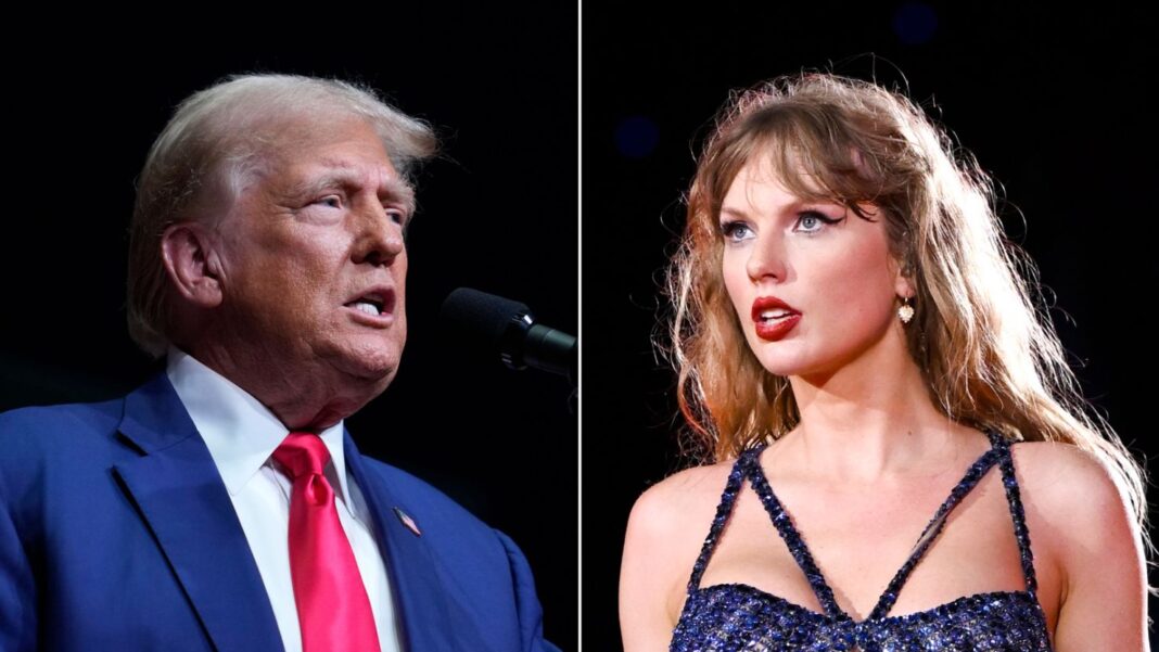 Donald Trump susține în mod fals sprijinul lui Taylor Swift cu postări generate de inteligență artificială