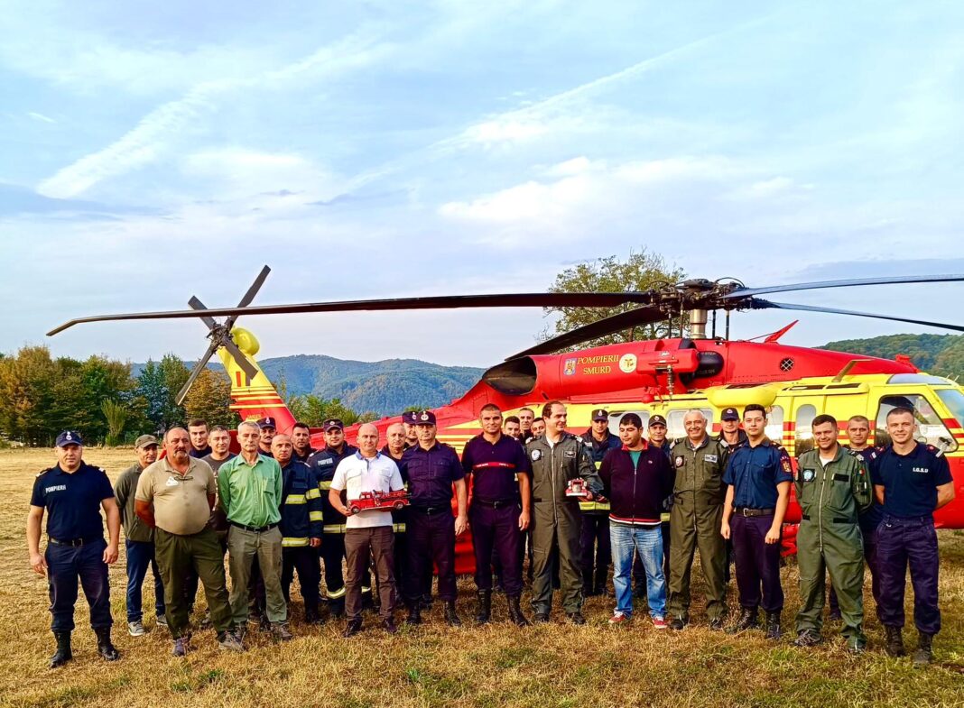 Gorj: Incendiul de fond forestier izbucnit în zona montană a comunei Padeș a fost lichidat