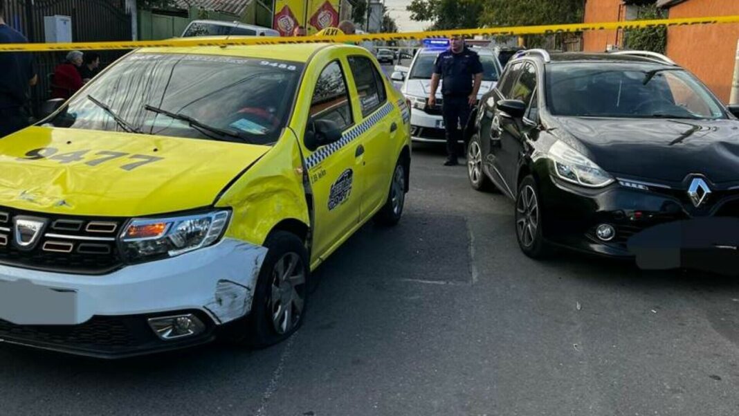 Un taximetrist beat a provocat mai multe accidente