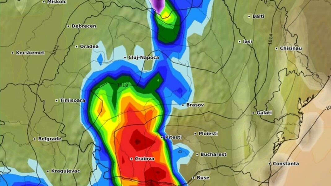 România va fi lovită de  două fenomene extreme care se suprapun