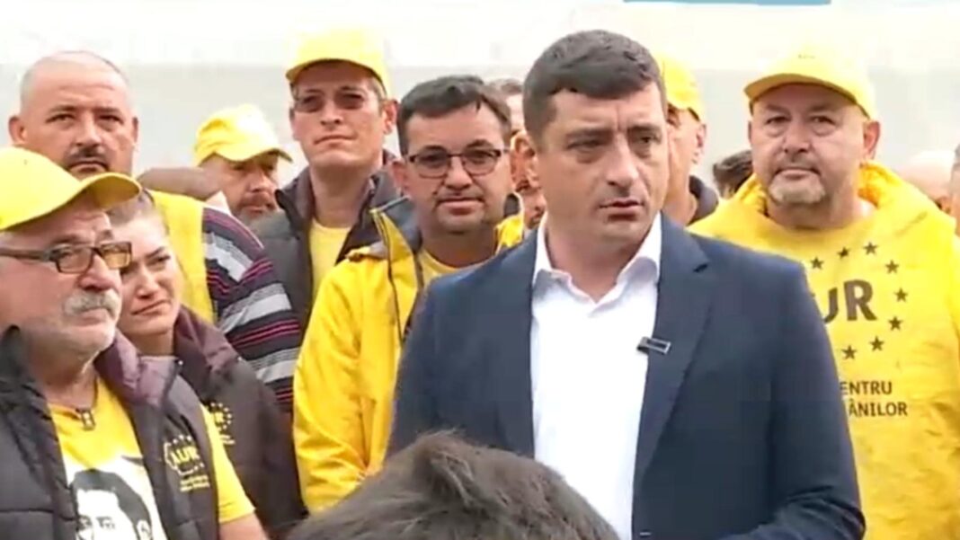 George Simion și-a depus dosarul pentru prezidențiale la BEC