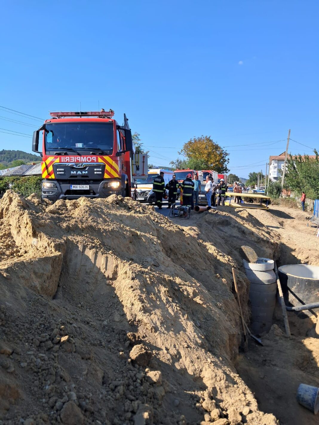 Gorj: Un mal de pământ s-a surpat peste un bărbat la Stoina