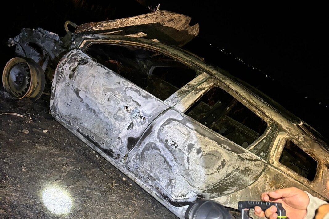 Ttânărul de 21 de ani care ar fi ucis un șofer de Uber și apoi i-ar fi incendiat mașina, a fost reținut de polițiști Foto: Observatorul Prahovean)